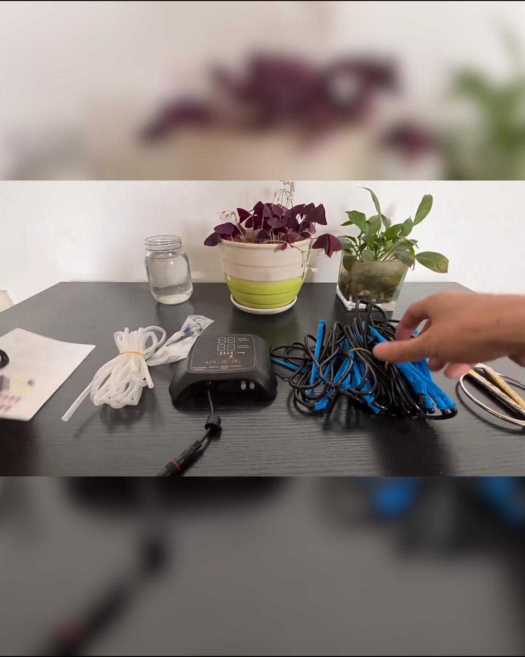 12-Plant Solar Drip Irrigation Kit