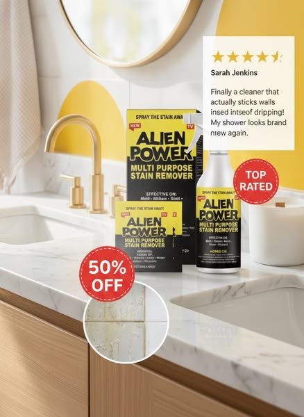 Remove Mold & Water Stains with Just One Spray