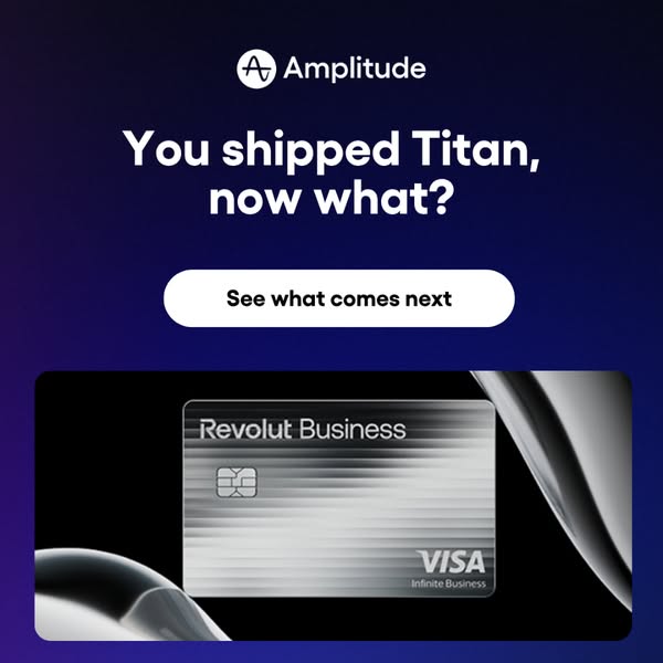 Titan shipped. Now close the loop.