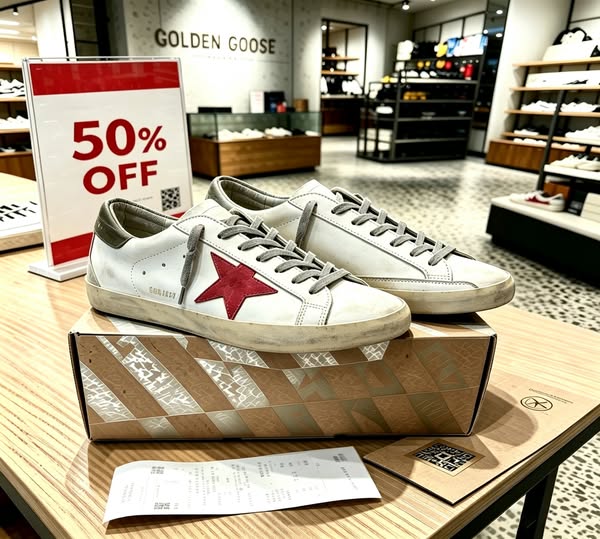 GOLDEN GOOSE: Destaque-se na multidão! | Até 50% de desconto