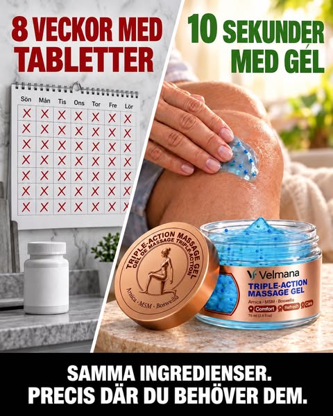 Lindring för trötta och stela leder