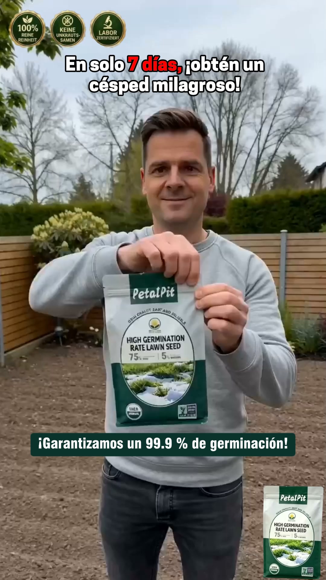 ¿Tu patio tiene manchas calvas? ¿Esquinas quemadas por pipí de perro? ¡No te preocupes!