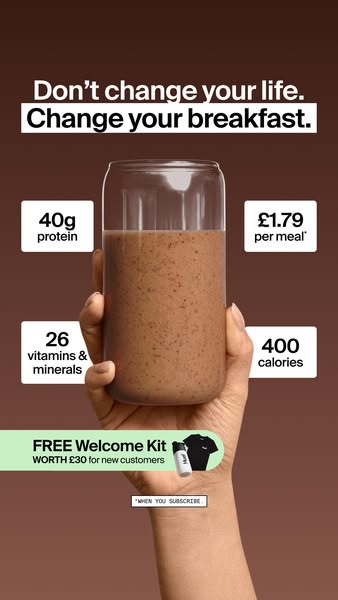 This Is A Meal. Not A Protein Shake.