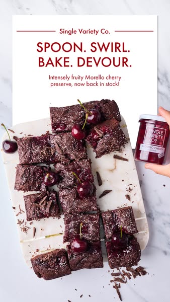 NEW Morello Cherry Preserve