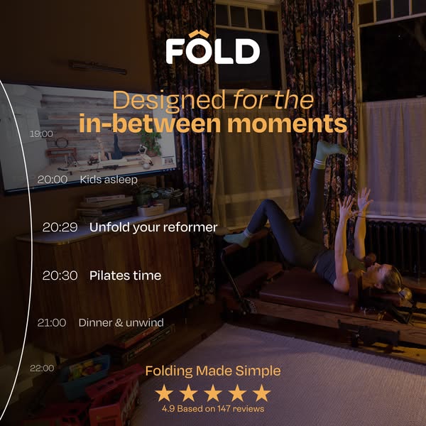 Award-Winning Foldable Reformer Bed