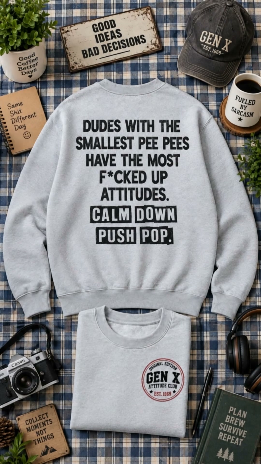 Personalized Generation & Birth Year “Attitude Club”