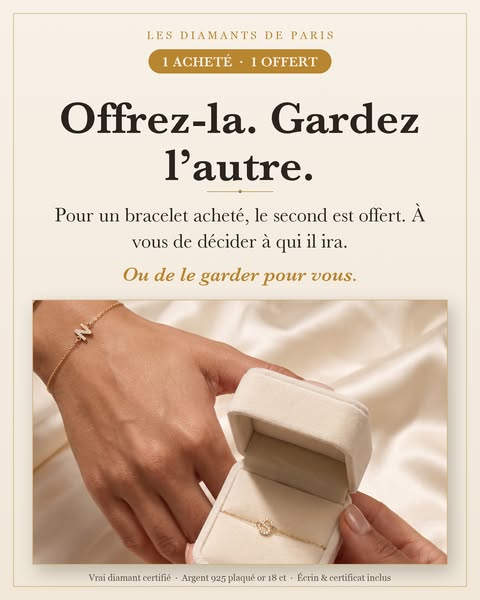Offrez-vous l'élégance. Commandez dès maintenant !
