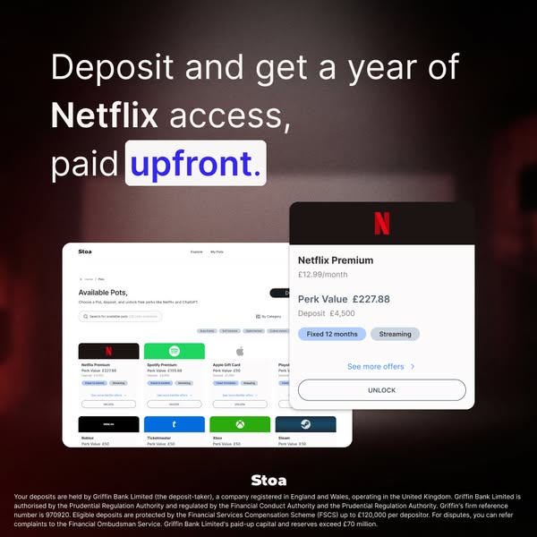Turn Deposits Into Perks.