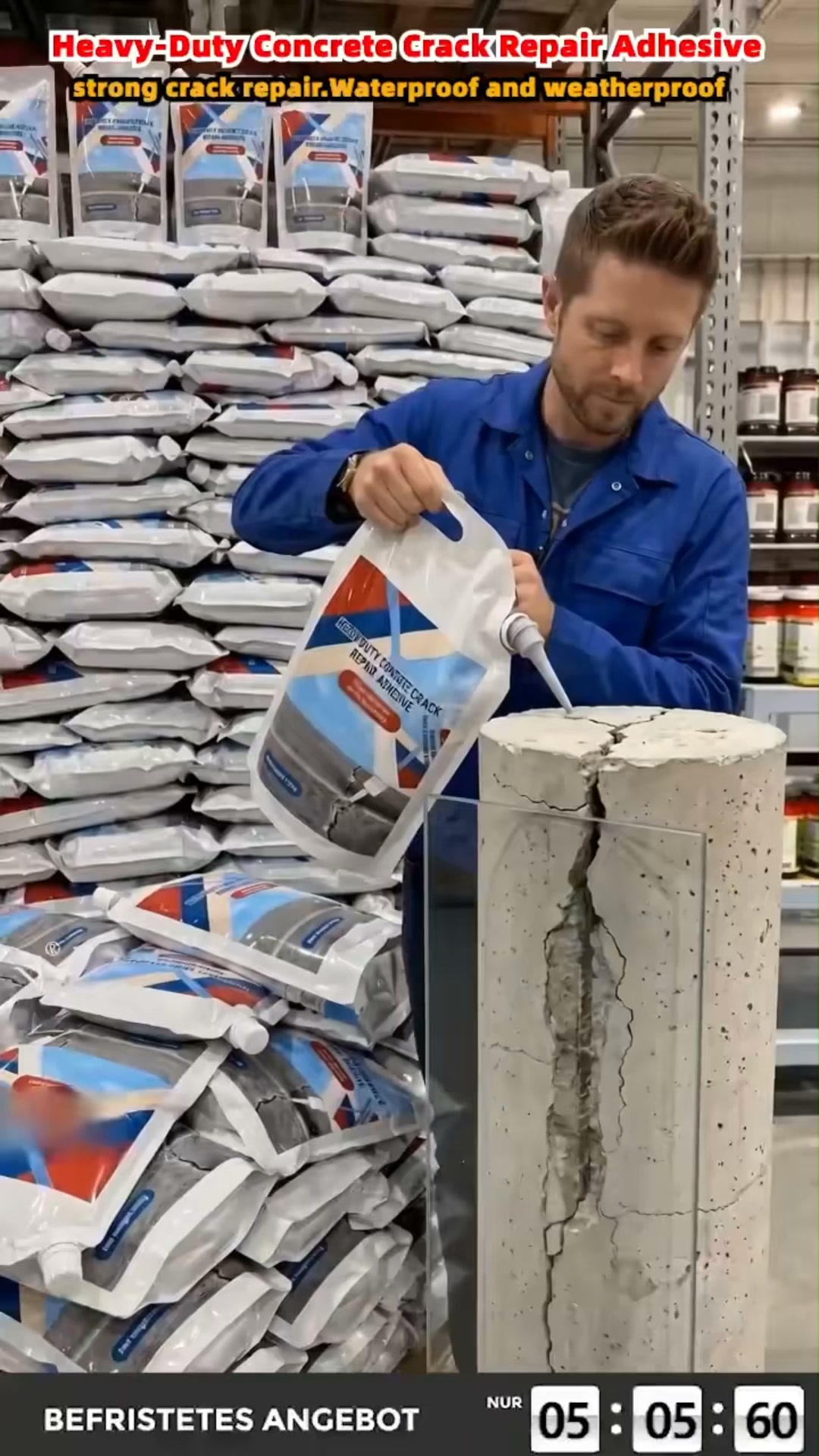 Repair Cracked Concrete FAST!