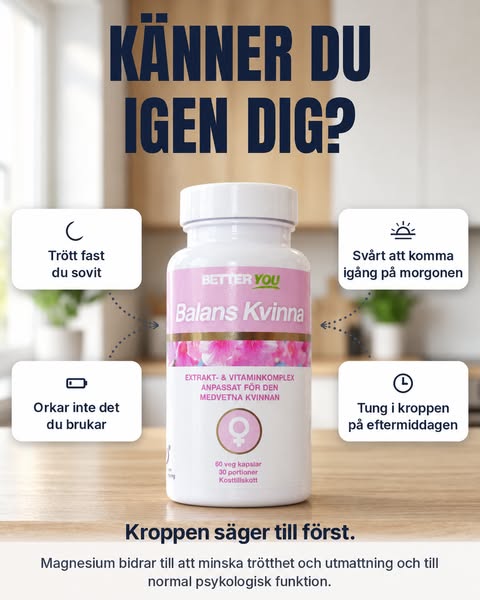 Balans Kvinna - 60 kaps