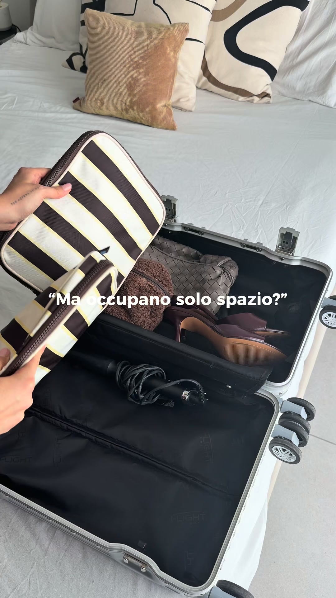 Non occupa spazio, lo organizza