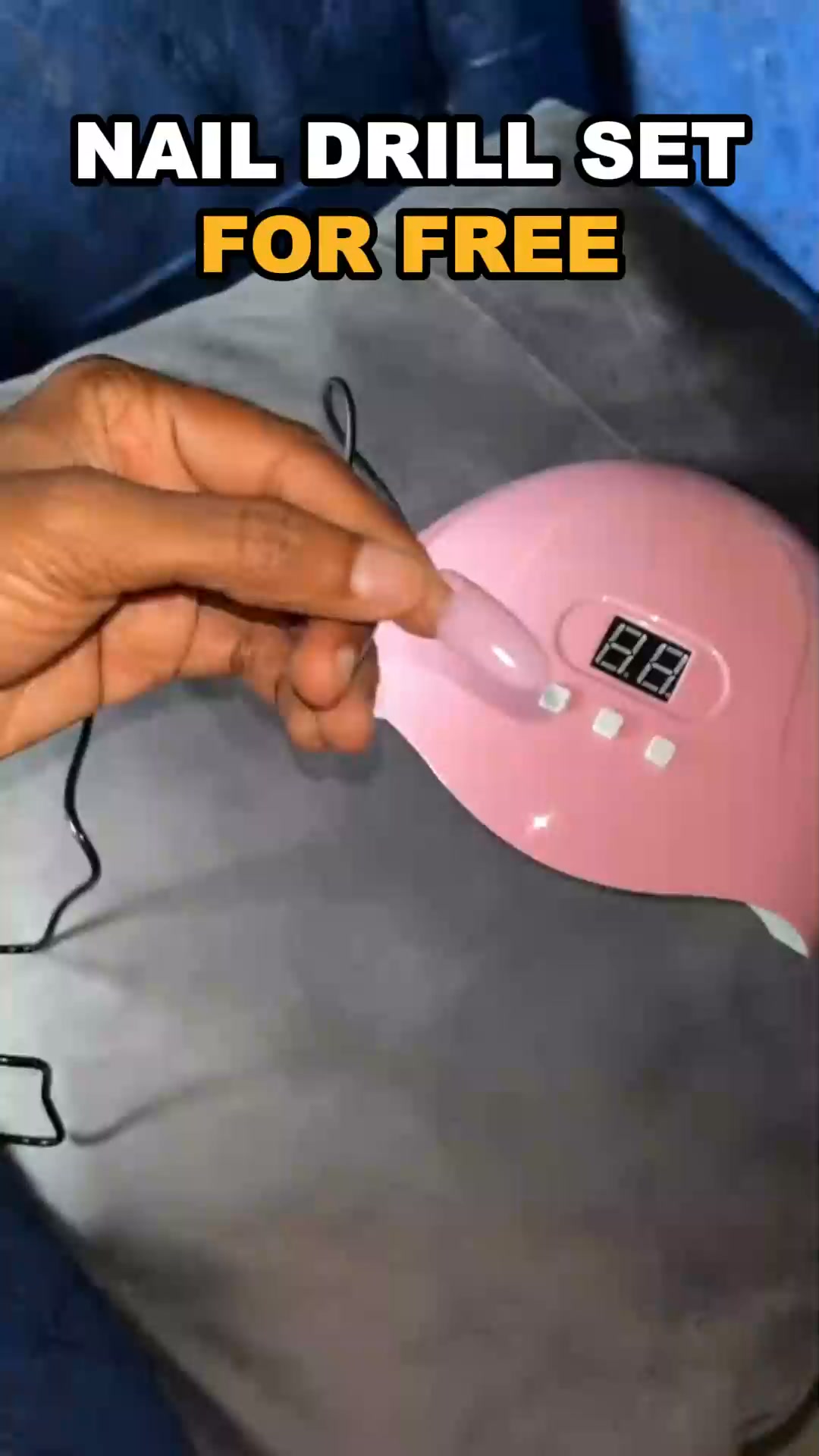 FREE NAIL DRILL SET