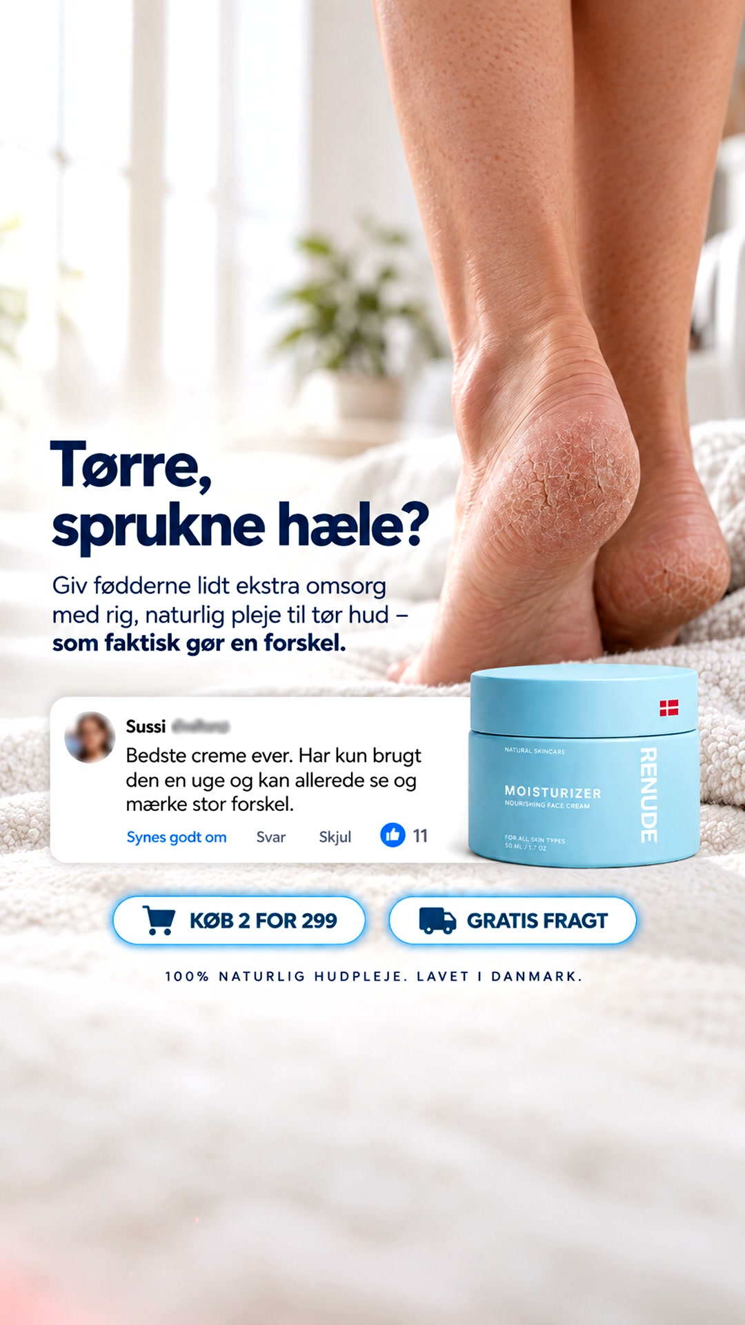 Naturlig Hudpleje Til Tør Hud | ELSKET AF 10.000+ DANSKERE