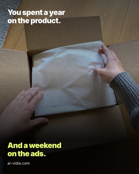 40 on-brand ads a month