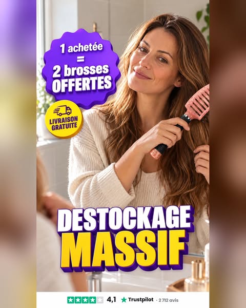 1 achetée = 2 OFFERTES