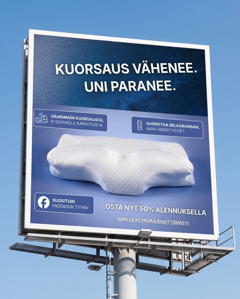 Ilmainen toimitus + 50% ALE