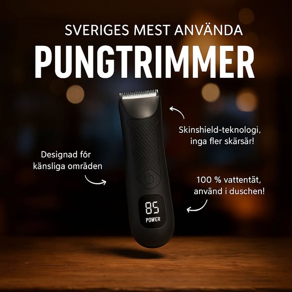 Din kropp. Ditt val. Din trimmer.