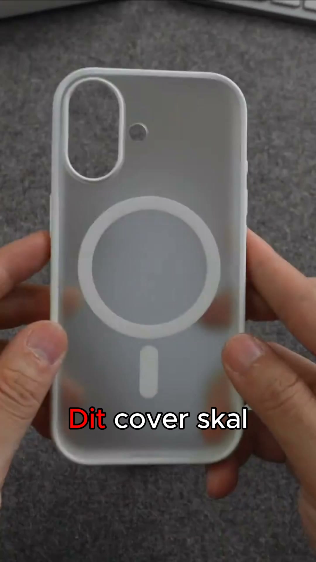 Et virkelig stilrent premiumcover
