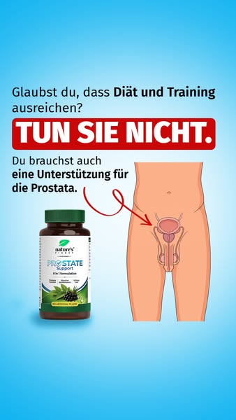 Ende der Probleme mit der Prostata!