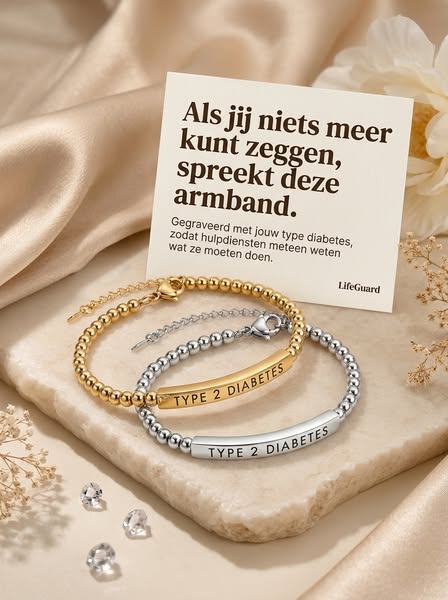 Eindelijk: een medisch ID dat je écht wílt dragen.