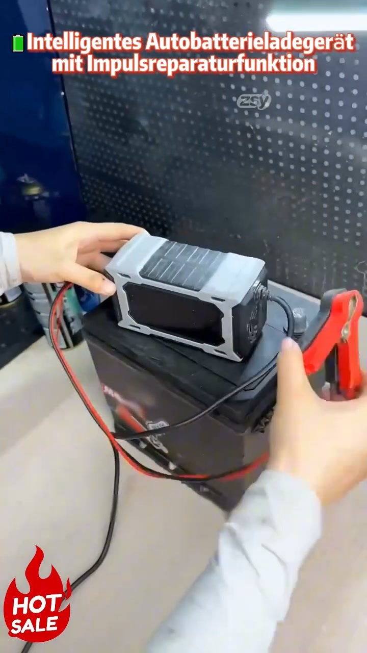 FM‑E‑FAST intelligentes Batterieladegerät! Mit Pulstechnik zur Reparatur alter Akkus