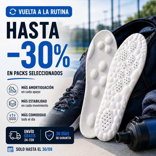 Hasta -30% · Solo hasta el 31/08