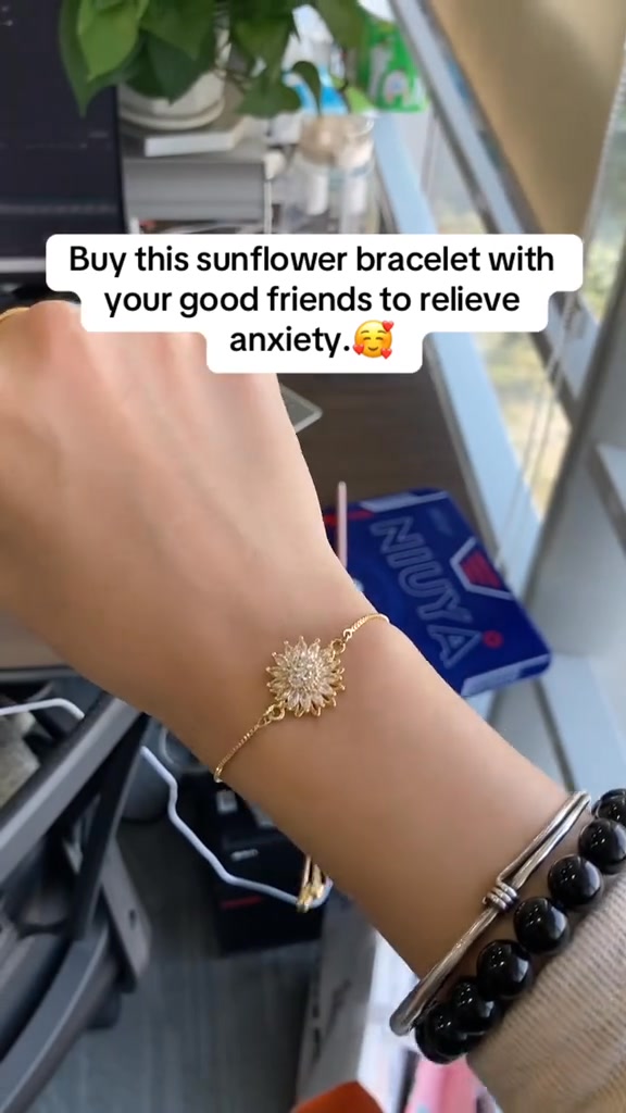 Sunflower Mood Bracelet