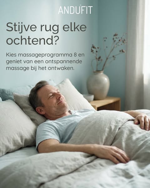 Upgrade je bed met massage