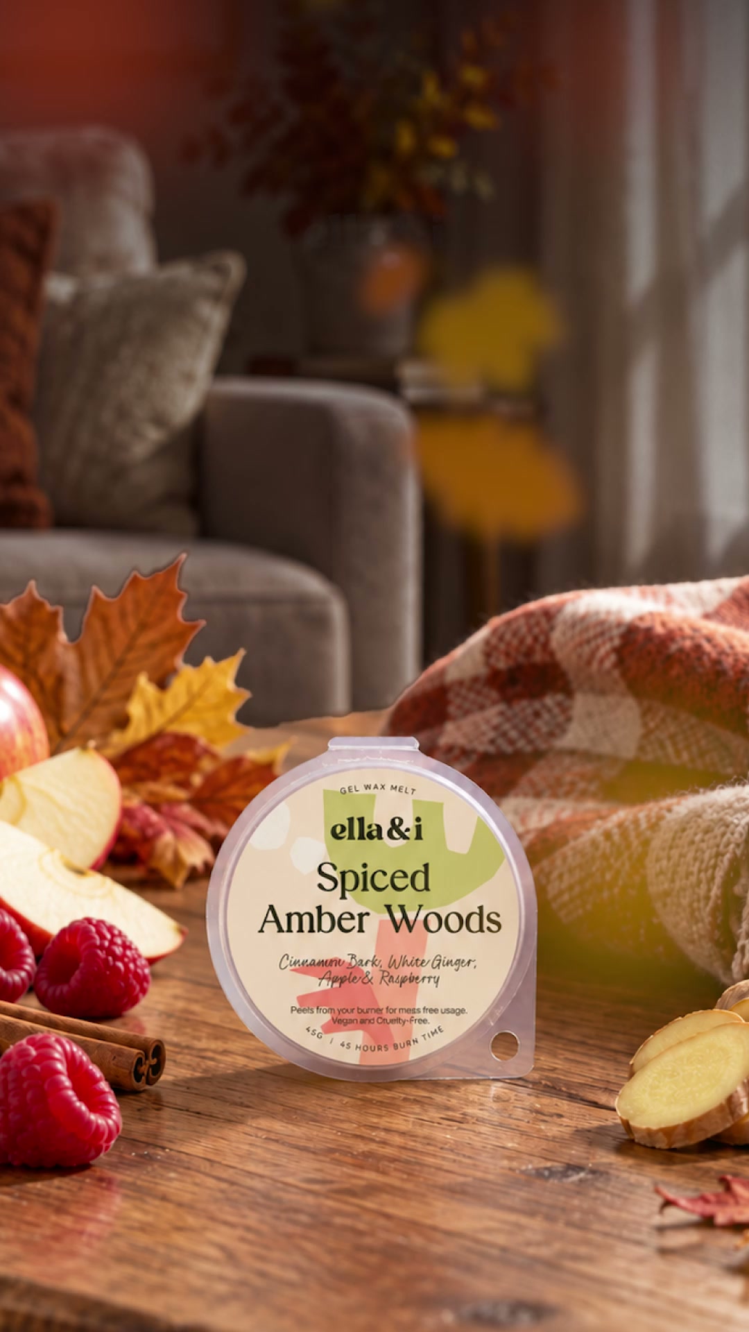 Spiced Amber Woods Gel Melt: 20% Off