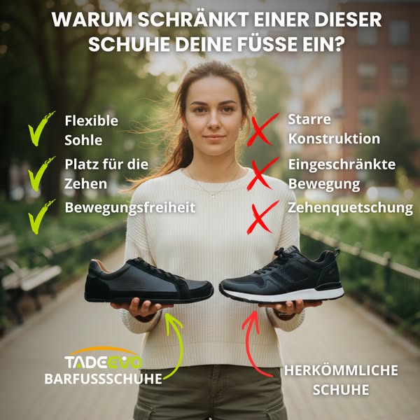 Das Problem sind nicht deine Füße.