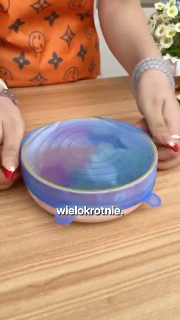 #1 Silikonowe Pokrywki