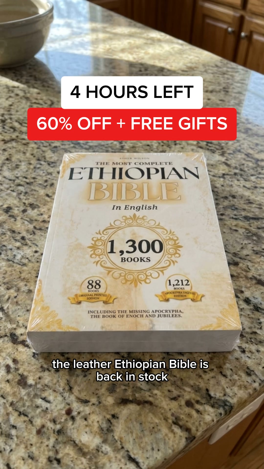 OFFER ENDS MIDNIGHT