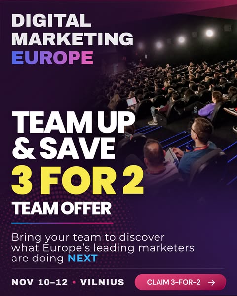 Join Europe’s International Marketing Conference