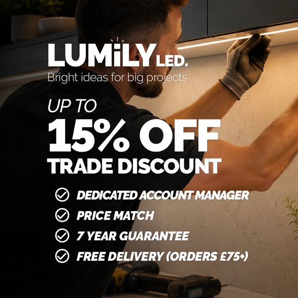 15% off with a trade account