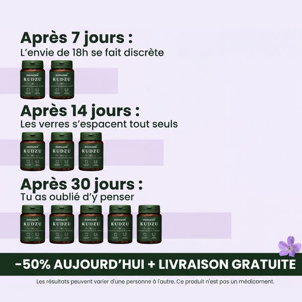La solution naturelle pour dire stop à l'alcool