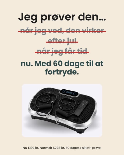 Prøv den risikofrit i 60 dage