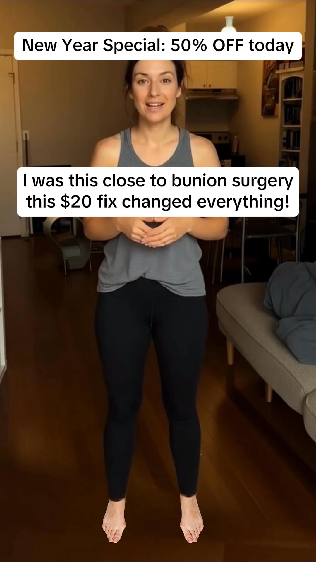 Finally Feel Confident Walking Again — 50% OFF Today