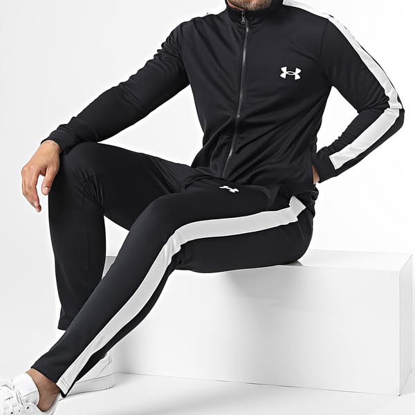 Under Armour - Zwart gestreept trainingspak 1357139