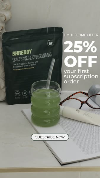 25% OFF SUPERGREENS