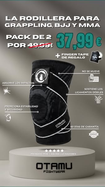 No dejes que una rodilla te frene