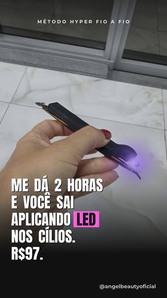 Me dá 2 horas e você sai aplicando LED