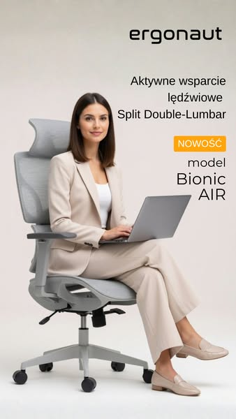 8+ godzin pracy? Zadbaj o plecy - ERGONAUT
