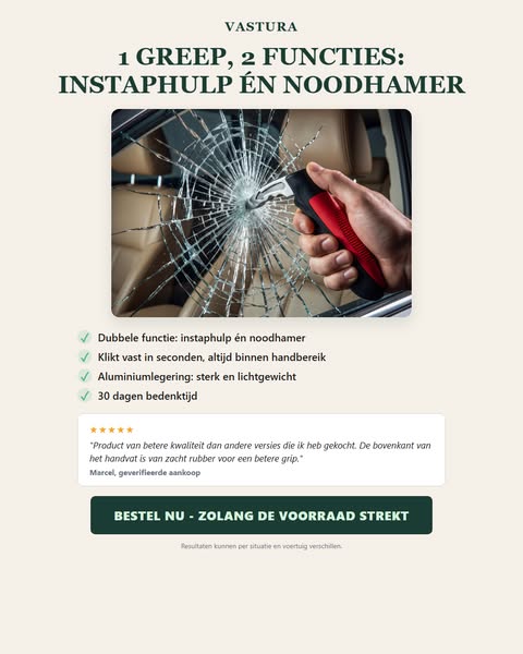 RUGPIJN VAN HET TILLEN?
