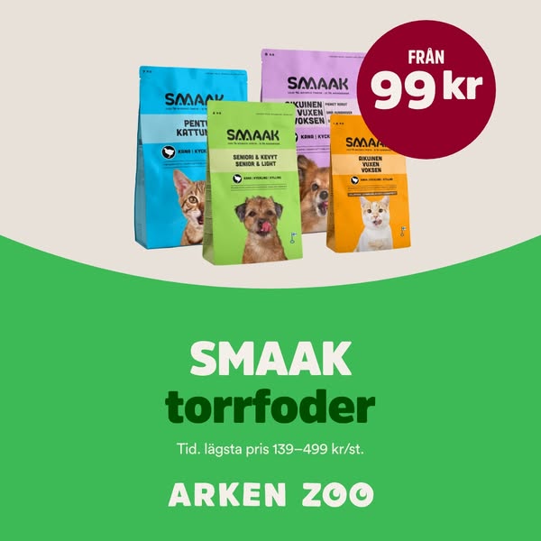 SMAAK torrfoder från 99kr