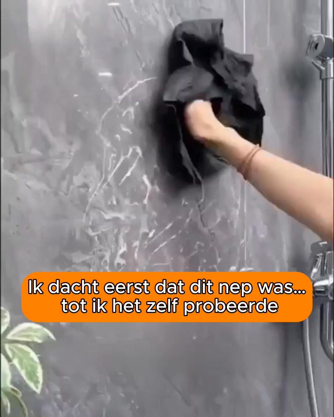 Geen vlekken en chemicaliën meer!