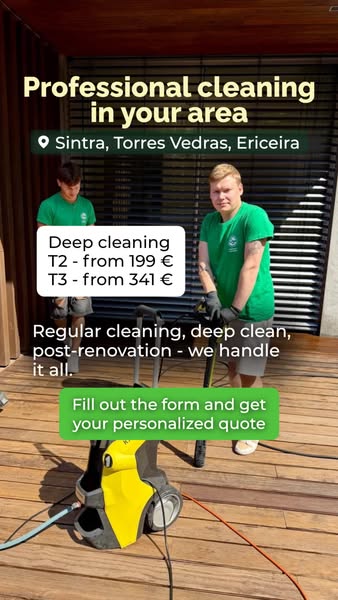 Anúncio de Friendly Cleaning Portugal eng