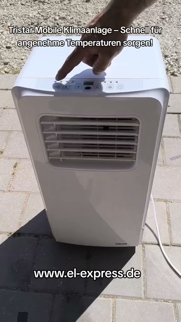 Nie wieder schwitzen! Ohne Bohren montiert! [Deutsches Lager] EasyKlima 3-in-1 Klimagerät - Gegen Sommerhitze in 30 Min (18°C)