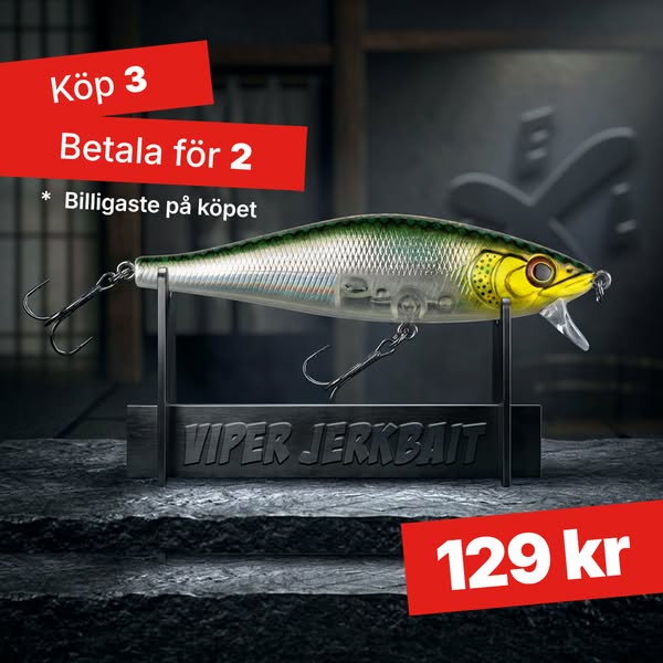 Viper Jerkbait Stolen Bleak