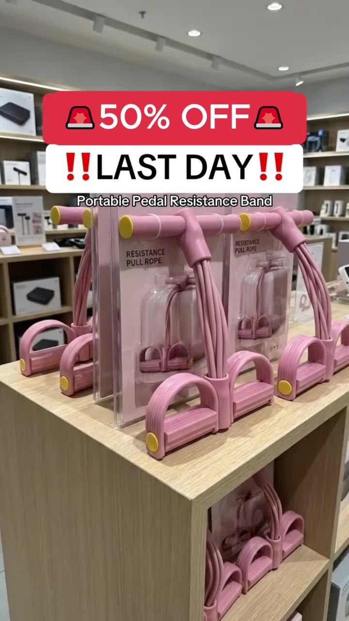 Multifunction Pedal Resistance Band