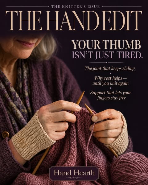 The click when you knit.